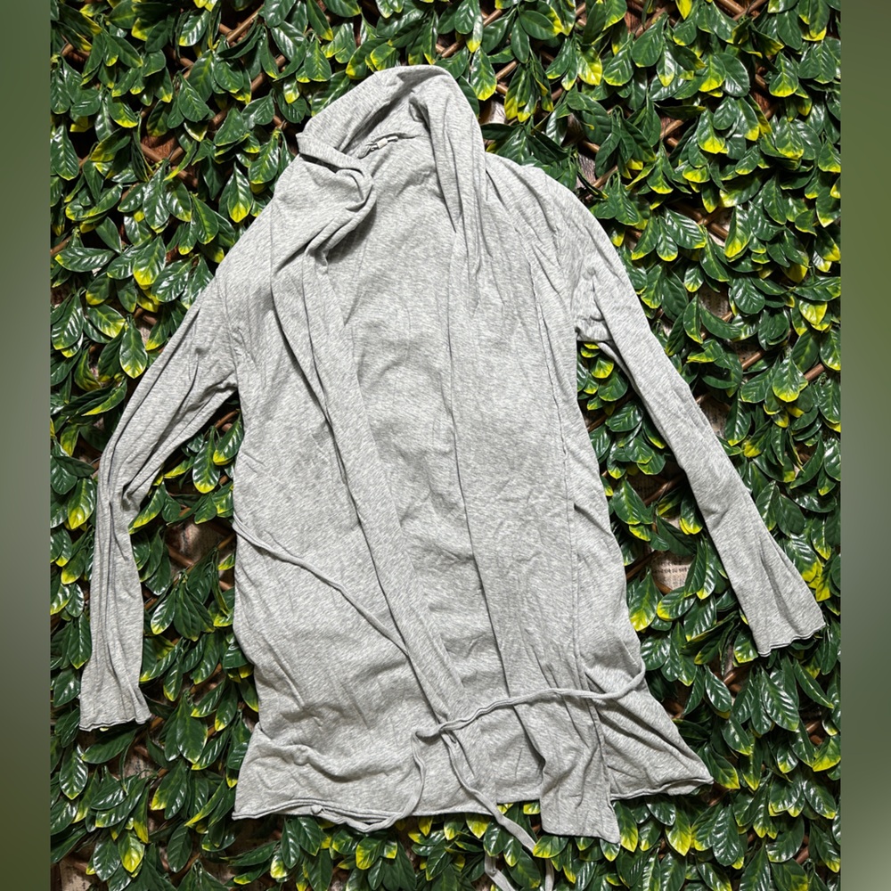 SKIN Organic Pima Cotton Jersey Robe Size 2 - Picture 7 of 8